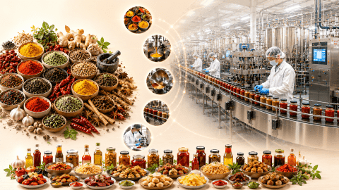 100 Types of Seasonings and Their Applications in the Modern Food Industry
