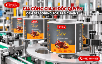 Exclusive Seasoning Manufacturing for F&B Chains: A Solution for Standardizing Operations Across the Entire Network