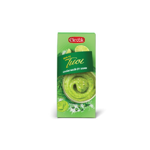 Green Chili Salt Dipping Sauce 180g Box