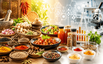 GIA VỊ TRUYỀN THỐNG VÀ GIA VỊ HIỆN ĐẠI : SỰ KẾT HỢP HOÀN HẢO TRONG NGÀNH THỰC PHẨM