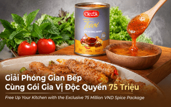 FREE UP YOUR KITCHEN SPACE, OWN AN EXCLUSIVE SEASONING BRAND FOR JUST VND 75 MILLION