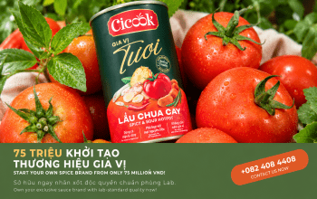 KHỞI TẠO THƯƠNG HIỆU GIA VỊ RIÊNG CHỈ VỚI 75 TRIỆU - DỄ DÀNG HƠN BẠN NGHĨ