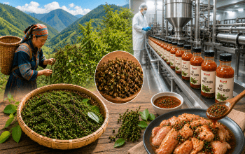 MẮC KHÉN TRONG SẢN XUẤT GIA VỊ HIỆN ĐẠI : TỪ NÚI RỪNG ĐẾN BÀN ĂN CÔNG NGHIỆP
