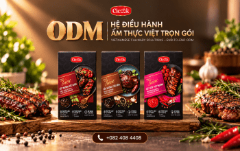 ODM XỐT ƯỚP NƯỚNG: TỪ CÔNG THỨC NHÀ HÀNG ĐẾN SẢN PHẨM BÁN LẺ