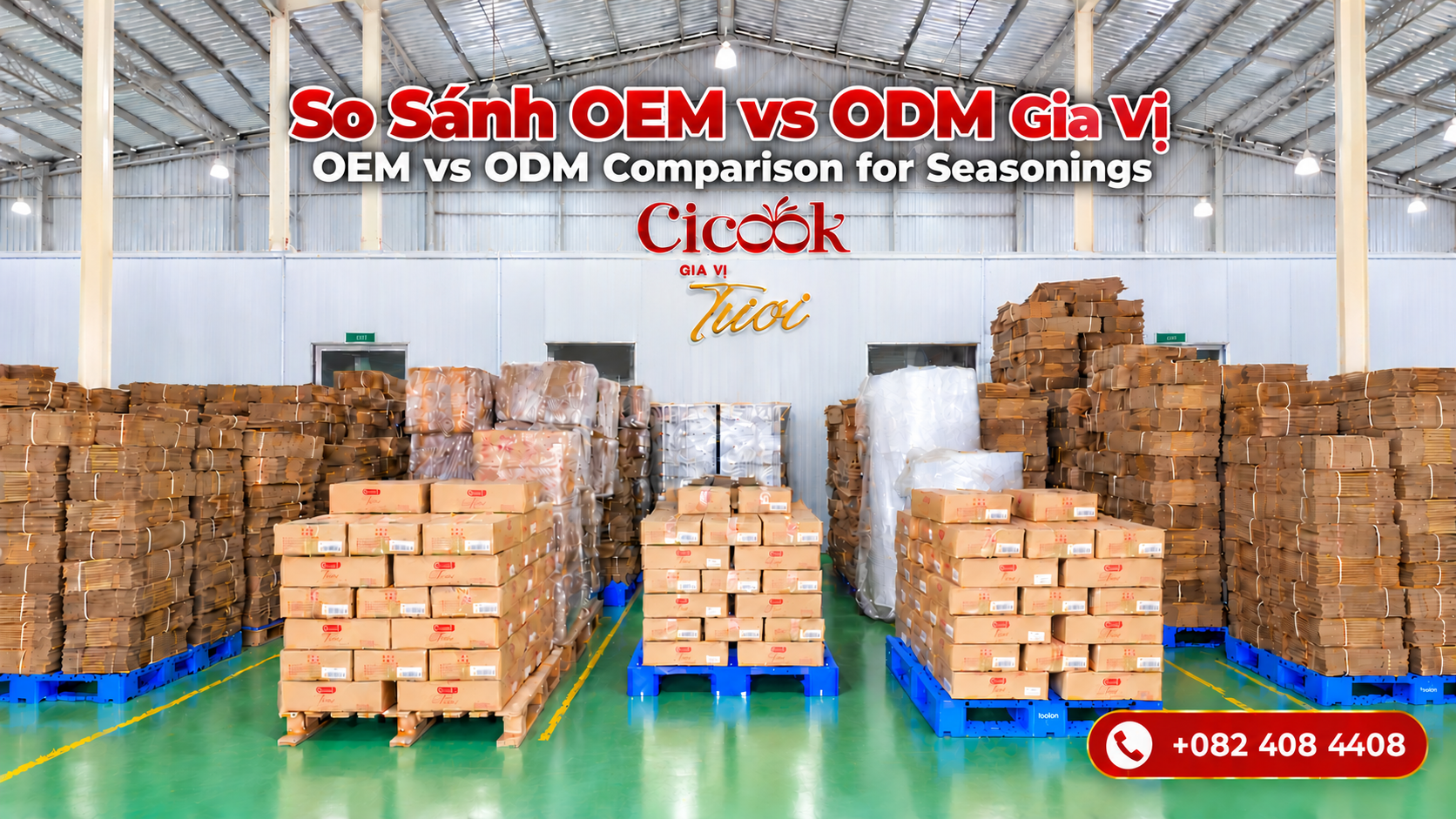 So Sánh OEM vs ODM Gia Vị: Chủ Chuỗi F&B Và Thương Hiệu Mới Nên Chọn Mô Hình Nào?