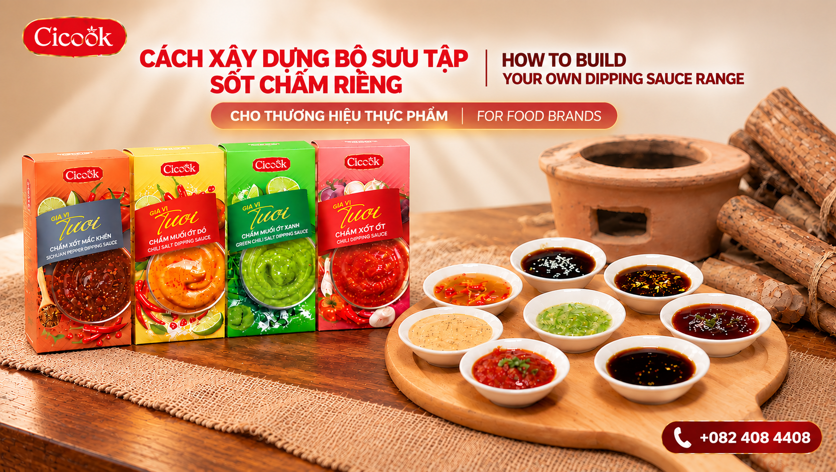 HOW TO BUILD A PRIVATE-LABEL DIPPING SAUCE COLLECTION FOR A FOOD BRAND