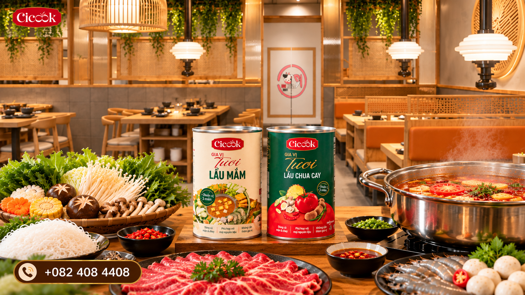 CHUẨN HÓA CÔNG THỨC LẨU CHO CHUỖI NHIỀU CHI NHÁNH - BÍ QUYẾT GIỮ VẸN NGUYÊN HƯƠNG VỊ