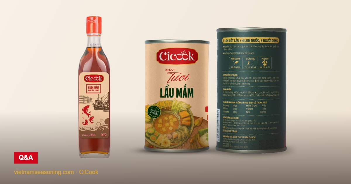 Export documents for Vietnamese sauces: what buyers should request