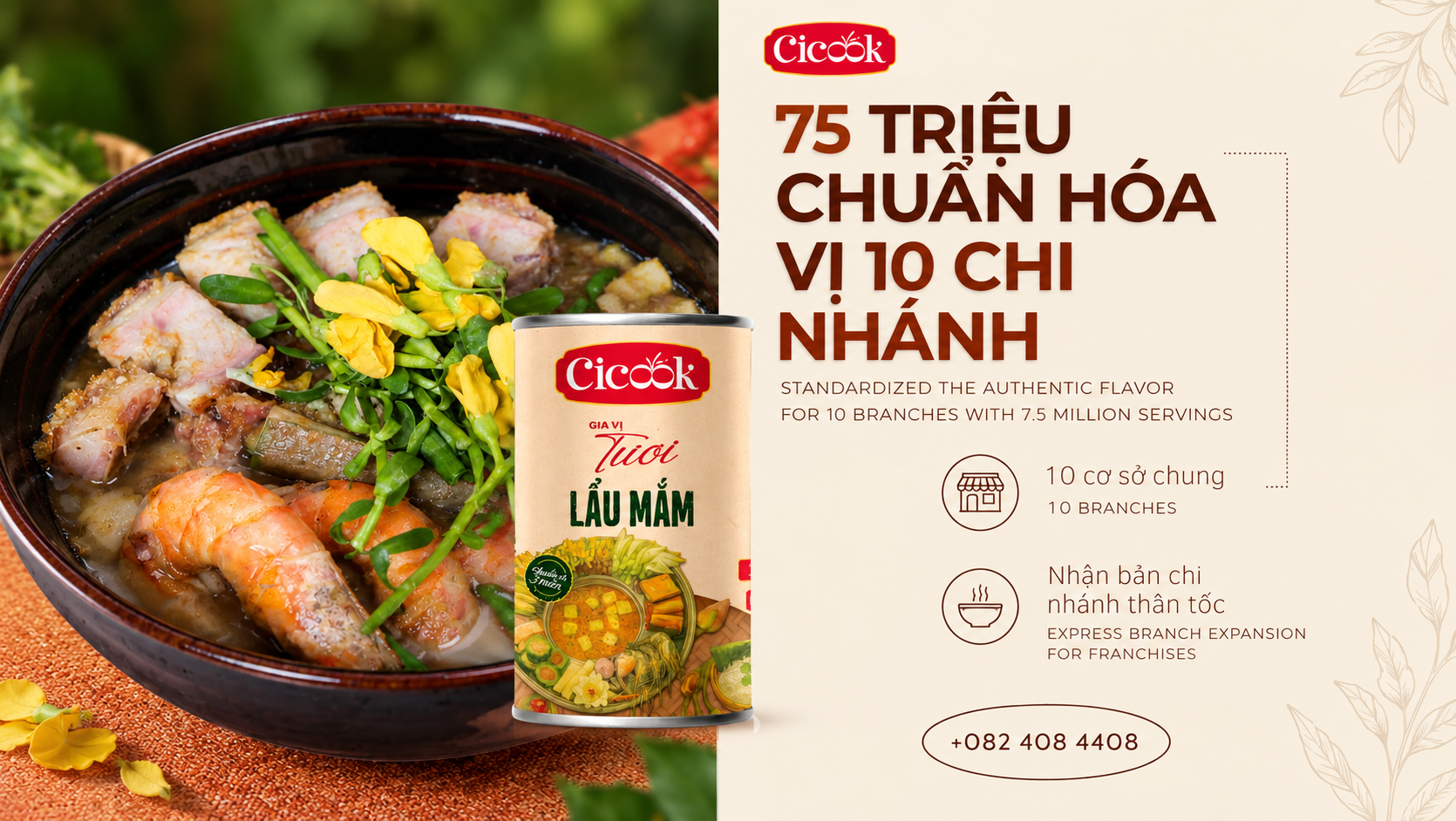 ENCODING THE FLAVOR OF 10 LOCATIONS: A SOLUTION FOR F&B CHAIN OWNERS WITH VND 75 MILLION