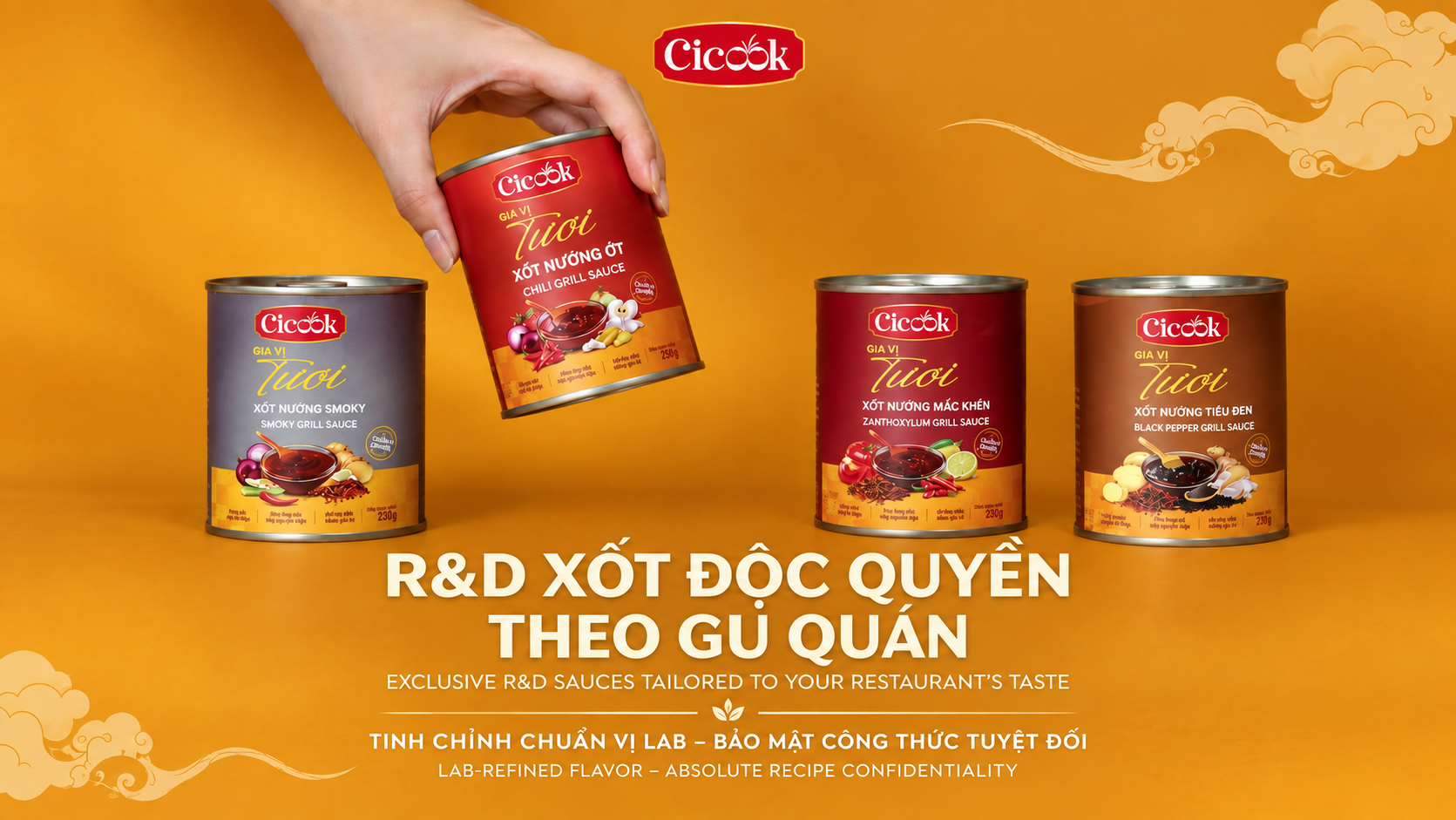 NÂNG TẦM CHẤT LƯỢNG QUÁN ĂN NGAY HÔM NAY VỚI GIẢI PHÁP GIA VỊ ĐỘC QUYỀN CHUẨN HÓA