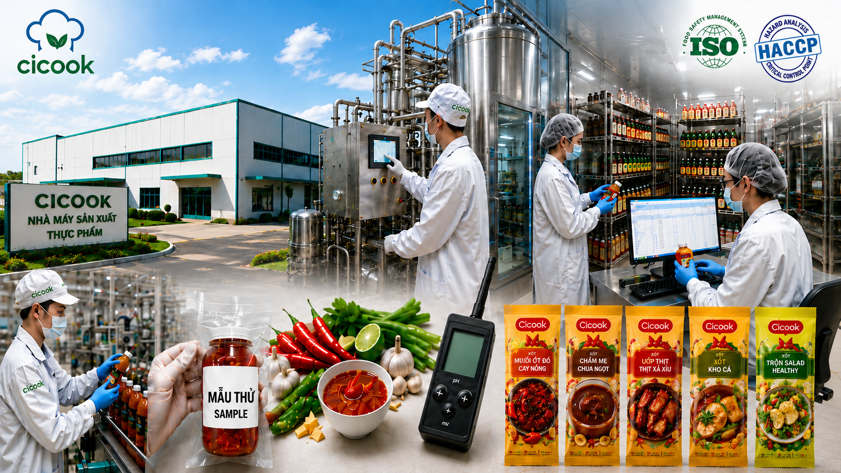 ISO-CERTIFIED STERILIZATION & FOOD SAMPLE RETENTION PROCESS AT CICOOK OEM MANUFACTURING FACILITIES