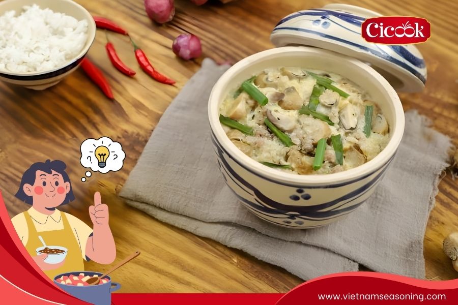 Braised pork with straw mushrooms and eggs