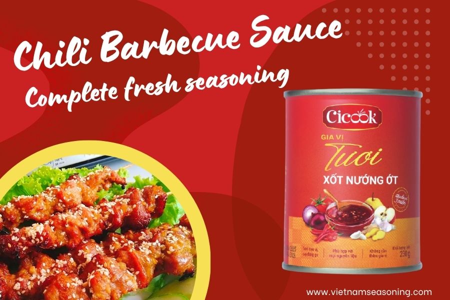 Chili Barbecue Sauce Can 230g Cicook