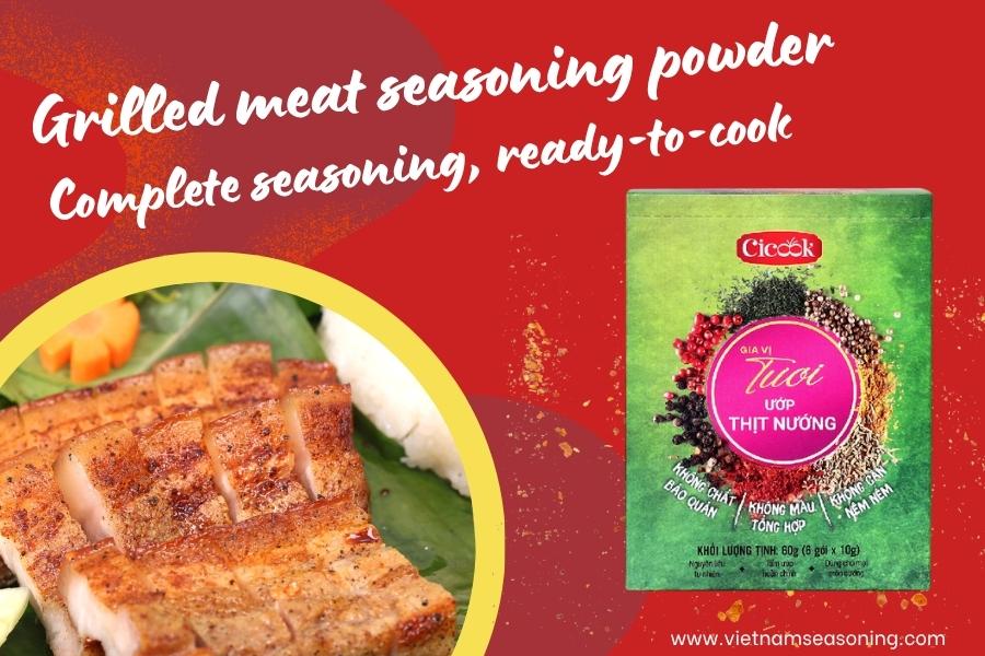 Grilled meat seasoning powder box 60g