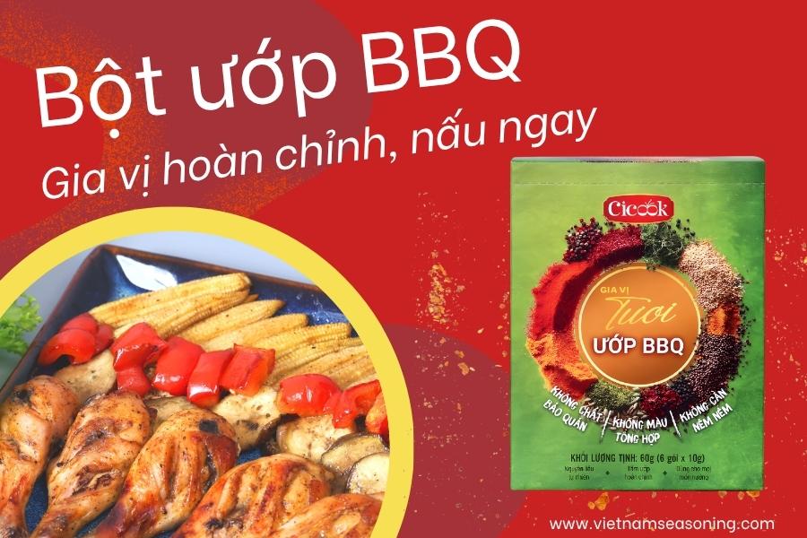 Hộp bột ướp BBQ 60g