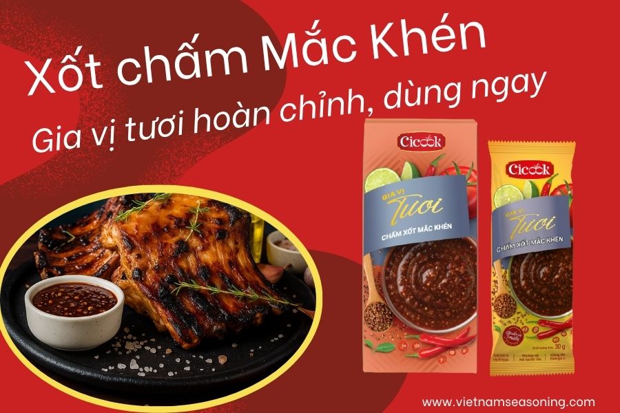 Hộp chấm xốt mắc khén 180g