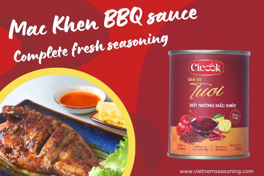 Mac Khen Barbecue Sauce Can 230g Cicook