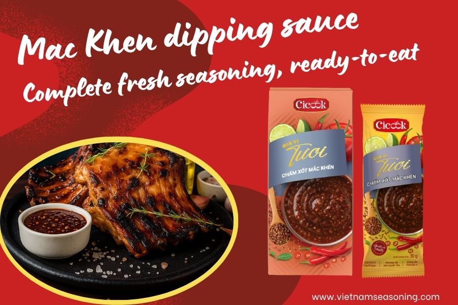 Mac Khen dipping sauce 180g box