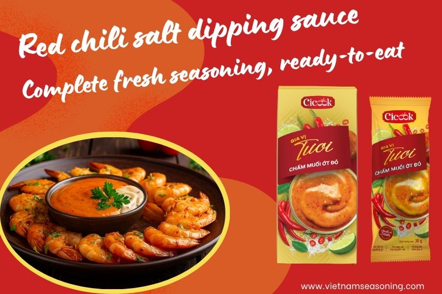 Red chili salt dipping sauce 180g box
