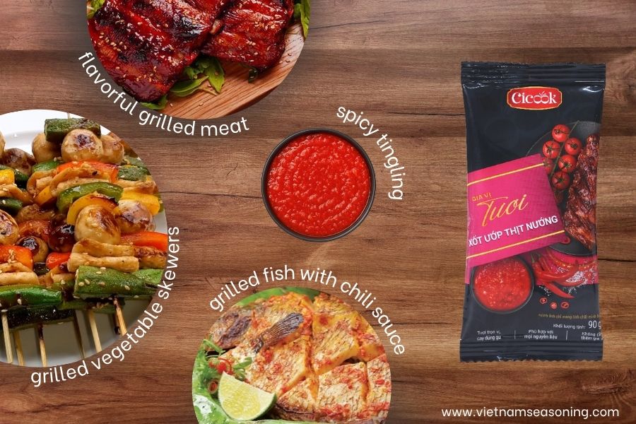 use Cicook 90g grilled meat sauce