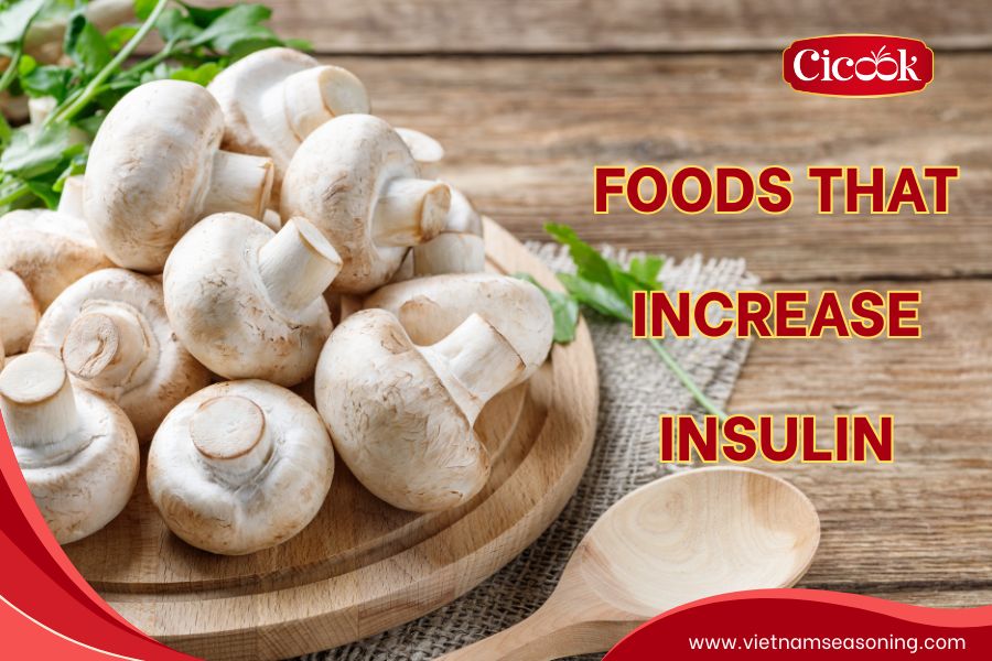 Straw mushrooms can increased Insulin 